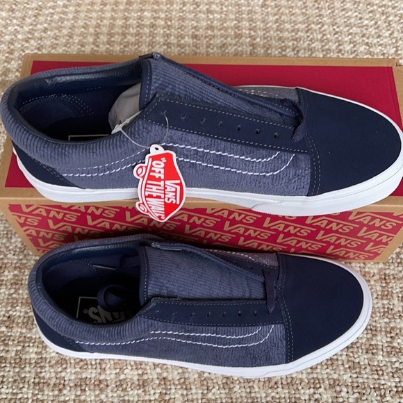 Vans Old Skool Paisley Parisienne Night/Trwht Men’ - Picture 10 of 16